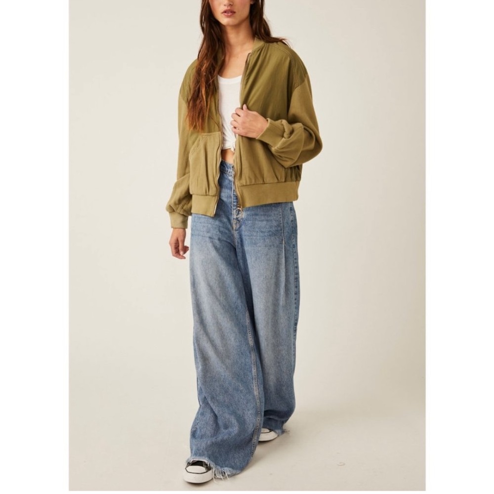 Free People karma jacket willow combo NWT